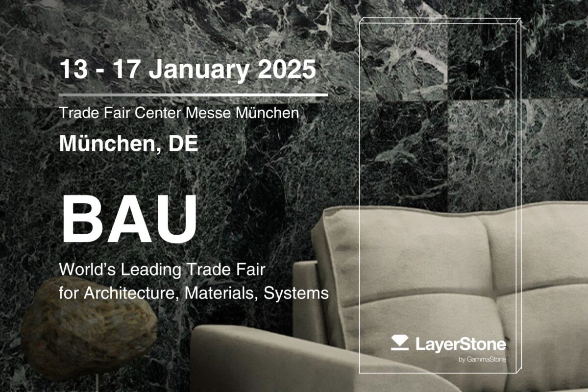 LayerStone at BAU 2025 - Layerstone by Gammastone